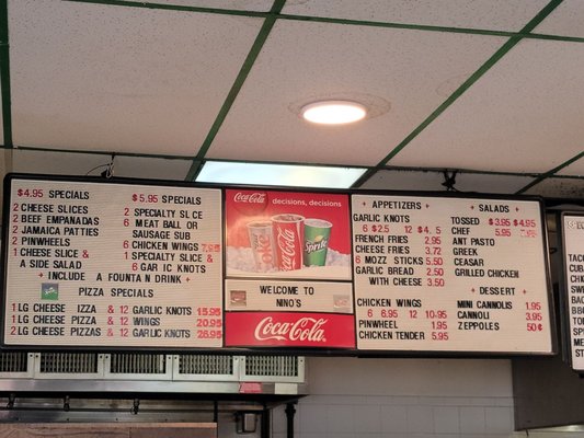 Menu photo 1 Nino's Pizza & Restaurant Orlando, FL Menu photo 1 Nino's Pizza & Restaurant Orlando, FL