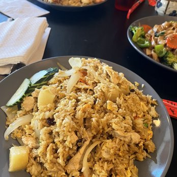 Absolute Thai & Noodles - Chicken and shrimp pineapple fried rice - Thai Near Me - Crestview, Florida