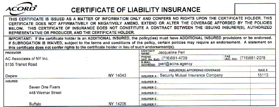 Slide of Seven One Fixers