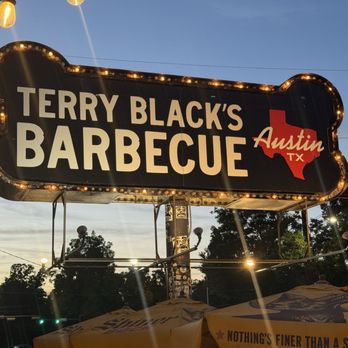 Terry Black's Barbecue - Sign upfront - Barbeque Near Me - Austin, Texas Terry Black's Barbecue - Sign upfront - Barbeque Near Me - Austin, Texas