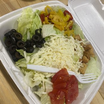 Jimmy Z's Pizza - House Salad - Pizza Near Me - Houston, Pennsylvania