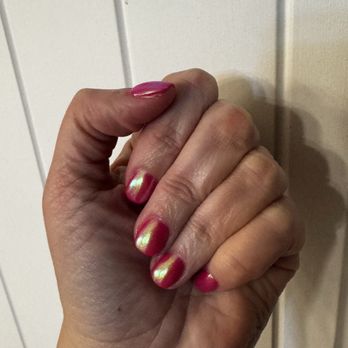 The Nail Star - Pink chrome done by Lee - Nail Salons Near Me - Alabaster, Alabama
