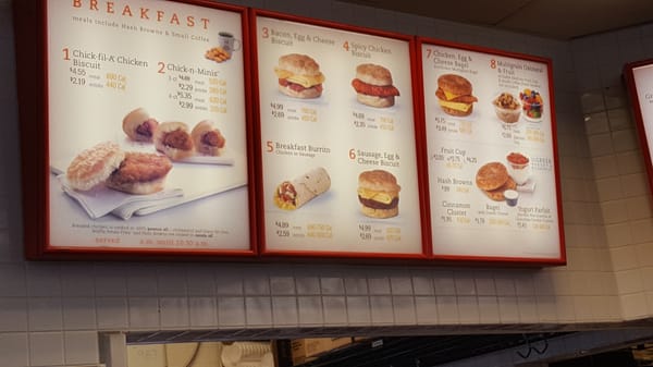 Menu photo 2 Chick-fil-A Kissimmee, FL Menu photo 2 Chick-fil-A Kissimmee, FL