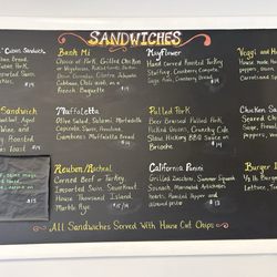 Delishh - Sandwich Menu 3/25/2026