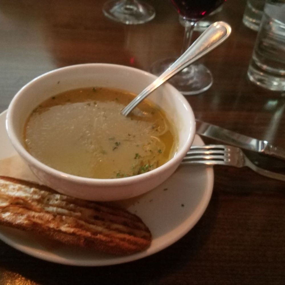 V's restaurant + bar - Dairy-free potato leek soup. Incredible! - Italian Near Me - Malibu, California V's restaurant + bar - Dairy-free potato leek soup. Incredible! - Italian Near Me - Malibu, California