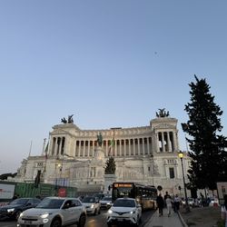 Piazza Venezia - April 2026 construction in front of the Monument to Victor Emmanuel II