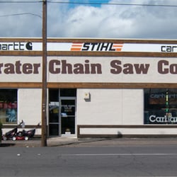 Crater Chain Saw - Crater Chain Saw Co. Parking is in the back