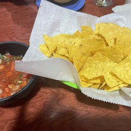 chips and salsa with pico de gallo chips and salsa with pico de gallo