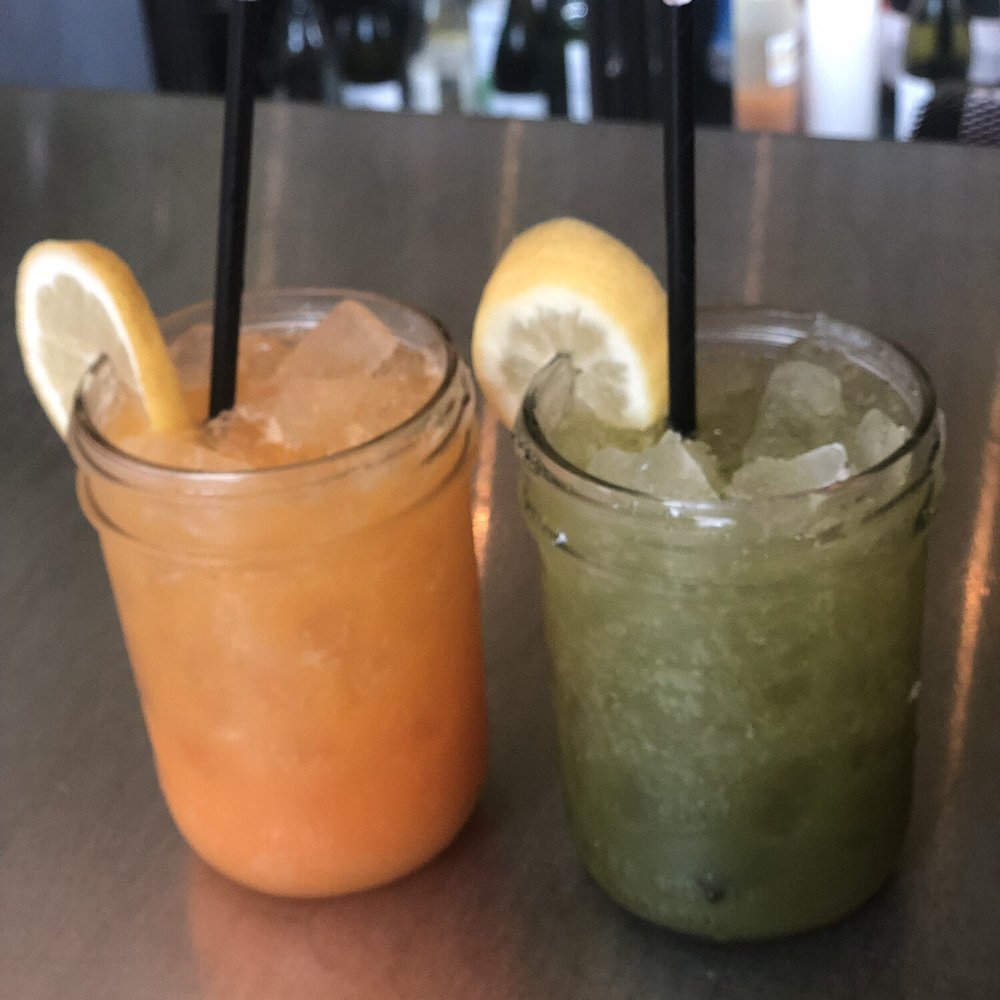 Vinaigrette - Ginger Turmeric Tonic and Kale Apple Spritz - Salad Near Me - Austin, Texas Vinaigrette - Ginger Turmeric Tonic and Kale Apple Spritz - Salad Near Me - Austin, Texas