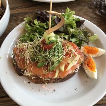 Foreigner - Smoked Salmon and avocado sandwich - Breakfast & Brunch Near Me - San Mateo, California Foreigner - Smoked Salmon and avocado sandwich - Breakfast & Brunch Near Me - San Mateo, California