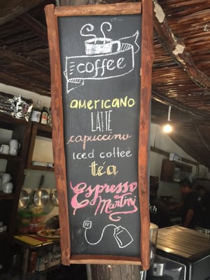 Menu photo 8 Potheads Beach Road Tulum, ROO