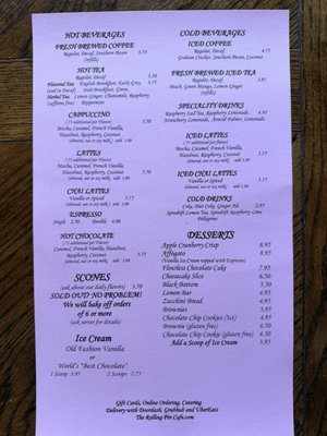 Menu photo 1 The Rolling Pin Cafe Westwood, NJ