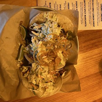 Smith & Son Corner Kitchen - Taco Trio: Mahi, brisket, pulled pork - Chicken Wings Near Me - Gatlinburg, Tennessee Smith & Son Corner Kitchen - Taco Trio: Mahi, brisket, pulled pork - Chicken Wings Near Me - Gatlinburg, Tennessee