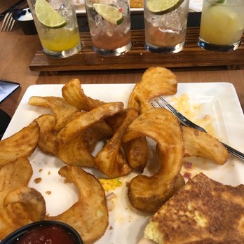Masonry Grill - Margarita flight and monte cristo sandwich. - Burgers Near Me - Salem, Oregon Masonry Grill - Margarita flight and monte cristo sandwich. - Burgers Near Me - Salem, Oregon