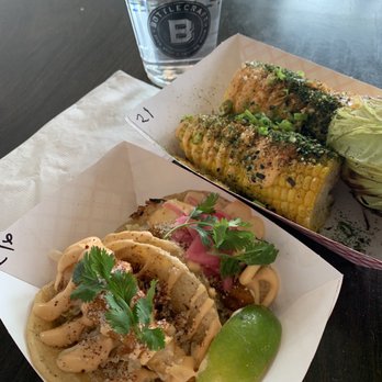 Shoots Fish & Beer - Fish taco, shrimp taco and the best corn on the cob you will ever eat in your life! - Tacos Near Me - Oceanside, California