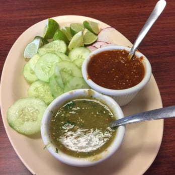 Taqueria El Paisa - Instead of chips you get cucumbers and beets. - Mexican Near Me - Decatur, Alabama Taqueria El Paisa - Instead of chips you get cucumbers and beets. - Mexican Near Me - Decatur, Alabama