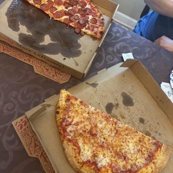 Mega Pizza & catering - Cheese pizza and pepperoni + sausage - Pizza Near Me - Raleigh, North Carolina