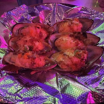 Here Fishy Fishy - Baked Green Mussels - Sushi Bars Near Me - Los Angeles, California