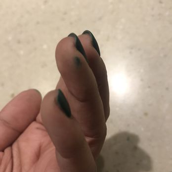 Posh Nails & Spa - Was told "it will wash off in a couple days" when I told her she accidentally got some on my skin right away .... - Waxing Near Me - Riverside, California Posh Nails & Spa - Was told "it will wash off in a couple days" when I told her she accidentally got some on my skin right away .... - Waxing Near Me - Riverside, California
