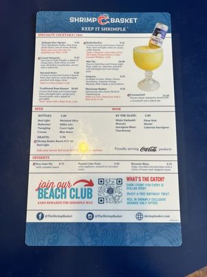 Menu photo 2 Shrimp Basket Panama City Beach, FL Menu photo 2 Shrimp Basket Panama City Beach, FL
