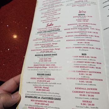 Yamato Japanese Restaurant - Drinks menu Jan 2026 - Noodles Near Me - Stevenson Ranch, California
