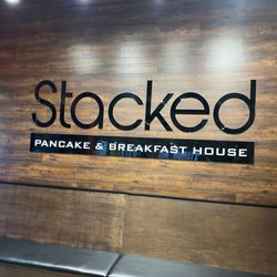 Stacked Pancake & Breakfast House - Sign