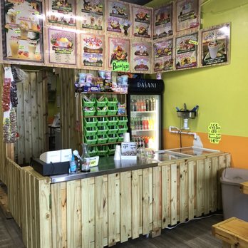 Yuyus Pinas - Interior: Order up! This is the register/menu. - Ice Cream & Frozen Yogurt Near Me - San Antonio, Texas Yuyus Pinas - Interior: Order up! This is the register/menu. - Ice Cream & Frozen Yogurt Near Me - San Antonio, Texas