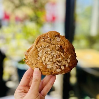 Superba Snacks + Coffee - Rice Krispy peanut butter cookie-YUMM - Breakfast & Brunch Near Me - Pasadena, California