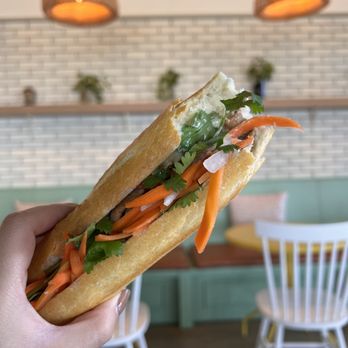 NG Cafe - Grilled Pork Banh mi - Thai Near Me - Austin, Texas