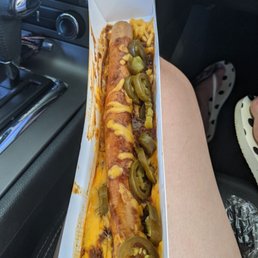 Foot Long Coney with no bun.