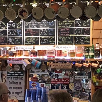 Bilda's Friess Lake Pub - view of the rotating tap list from the bar. - Burgers Near Me - Hubertus, Wisconsin Bilda's Friess Lake Pub - view of the rotating tap list from the bar. - Burgers Near Me - Hubertus, Wisconsin