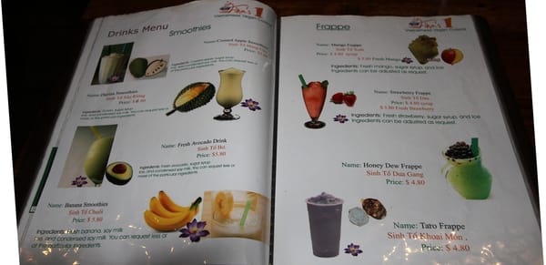 Menu photo 3 Fina's Vegetarian Cafe Richmond, VIC