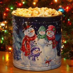 Poppin' & Mixin' - Popcorn & Confection Creations - Poppin' & Mixin' Christmas Tin!