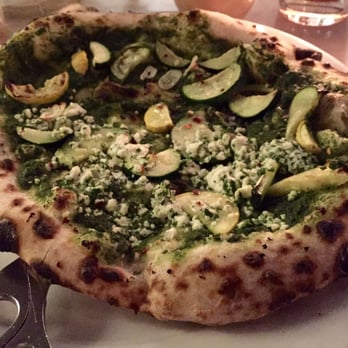 A16 - Zucchini pizza with pesto - Italian Near Me - Oakland, California