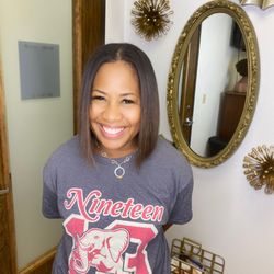 Hairtik Hair Studio by Avion Sylvester - Microlink wefts create the length and fullness to extend the fall of the bob