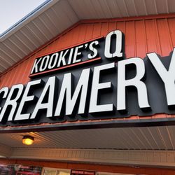Kookie’s Q & Creamery - Sign