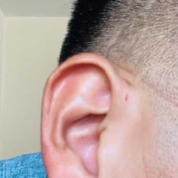 Clippers Barbershop - ear cut by Aaron. - Barbers Near Me - San Marcos, California