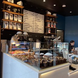 Menu and counter Menu and counter