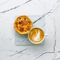 Matters Coffee - Quiche & Cappuccino