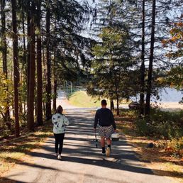The reservoir next to the school provides a great opportunity for the boys to get outside. The reservoir next to the school provides a great opportunity for the boys to get outside.