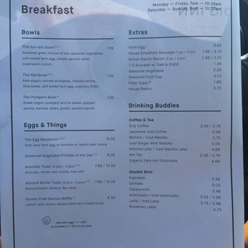 Dig Inn - Breakfast Menu - New American Near Me - Rye Brook, New York
