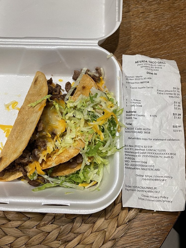 Nevada Taco Grill on Vista