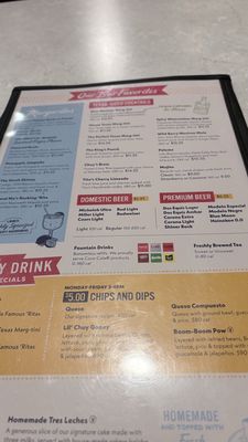 Menu photo 3 Chuy's Cary, NC Menu photo 3 Chuy's Cary, NC