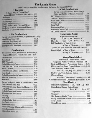 Menu photo 4 Downtown Diner Augusta, ME