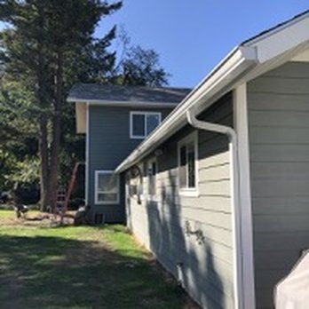 Melville Construction - The existing home is super crooked, but you can't tell anymore! - Gutter Services Near Me - Spokane Valley, Washington