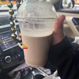 Carl's Jr. you fucking with me right . all they offered was to add milk. A HALF EMPTY SHAKE