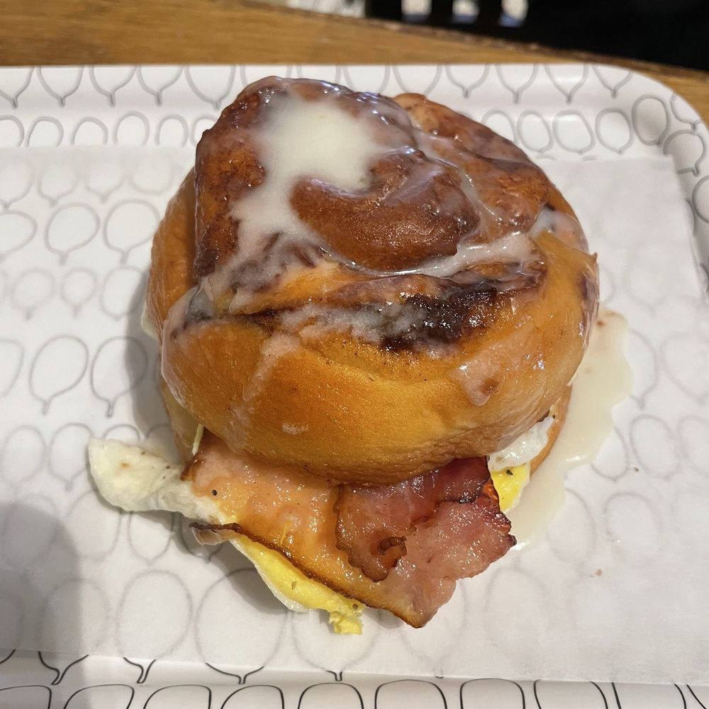 Tim russert breakfast sandwich