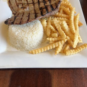 La Parrilla - Carne Asada with fries - Latin American Near Me - Chicago, Illinois