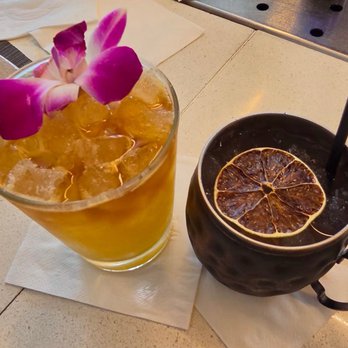 Stripsteak - Mai Tai and Lychee Mule - Steakhouses Near Me - Honolulu, Hawaii