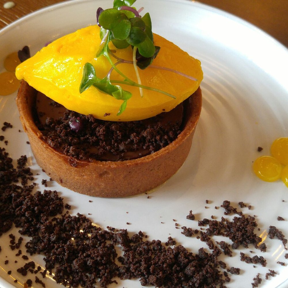 Vasili's Kitchen - Chocolate tarte - Mediterranean Near Me - Gaithersburg, Maryland